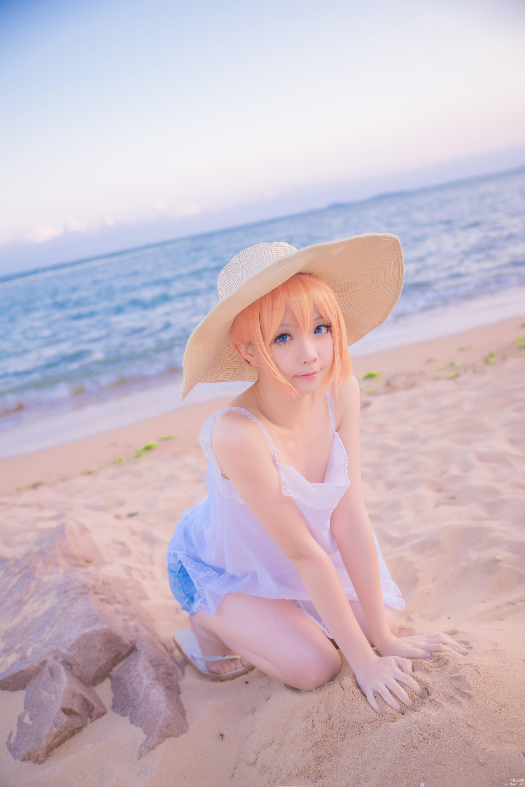 [网红Coser]星之迟迟《刀剑乱舞COS乱藤四郎》写真集插图1